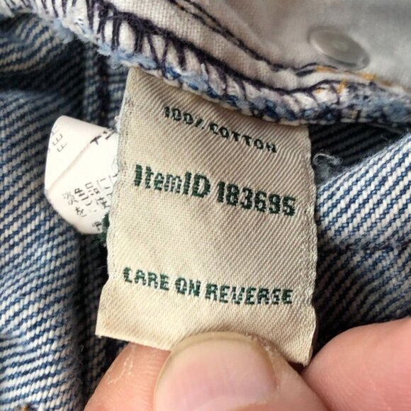 L.L. Bean Womens Jeans Size 14 Original Fit Relaxed Straight Leg Elastic Waist - Picture 9 of 13